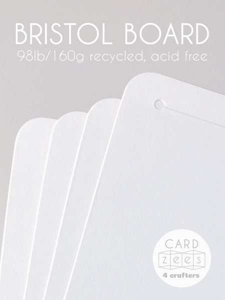 CARDzees Zigzag Greeting Card Panels  - BRISTOL BOARD