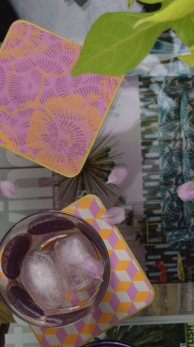 Playing with Paper ::: Cocktails and Coasters