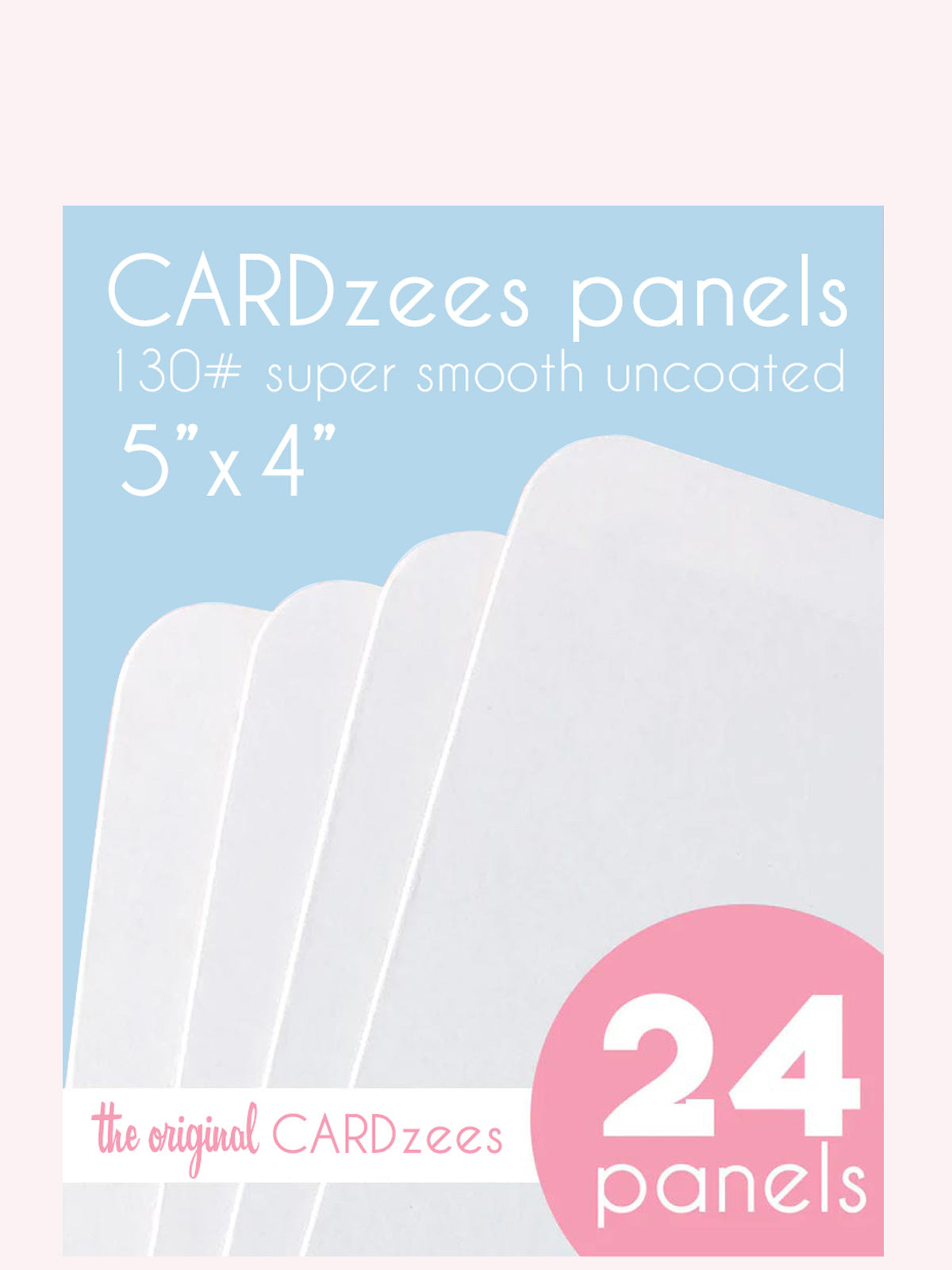 CARDzees Zigzag Greeting Card Panels