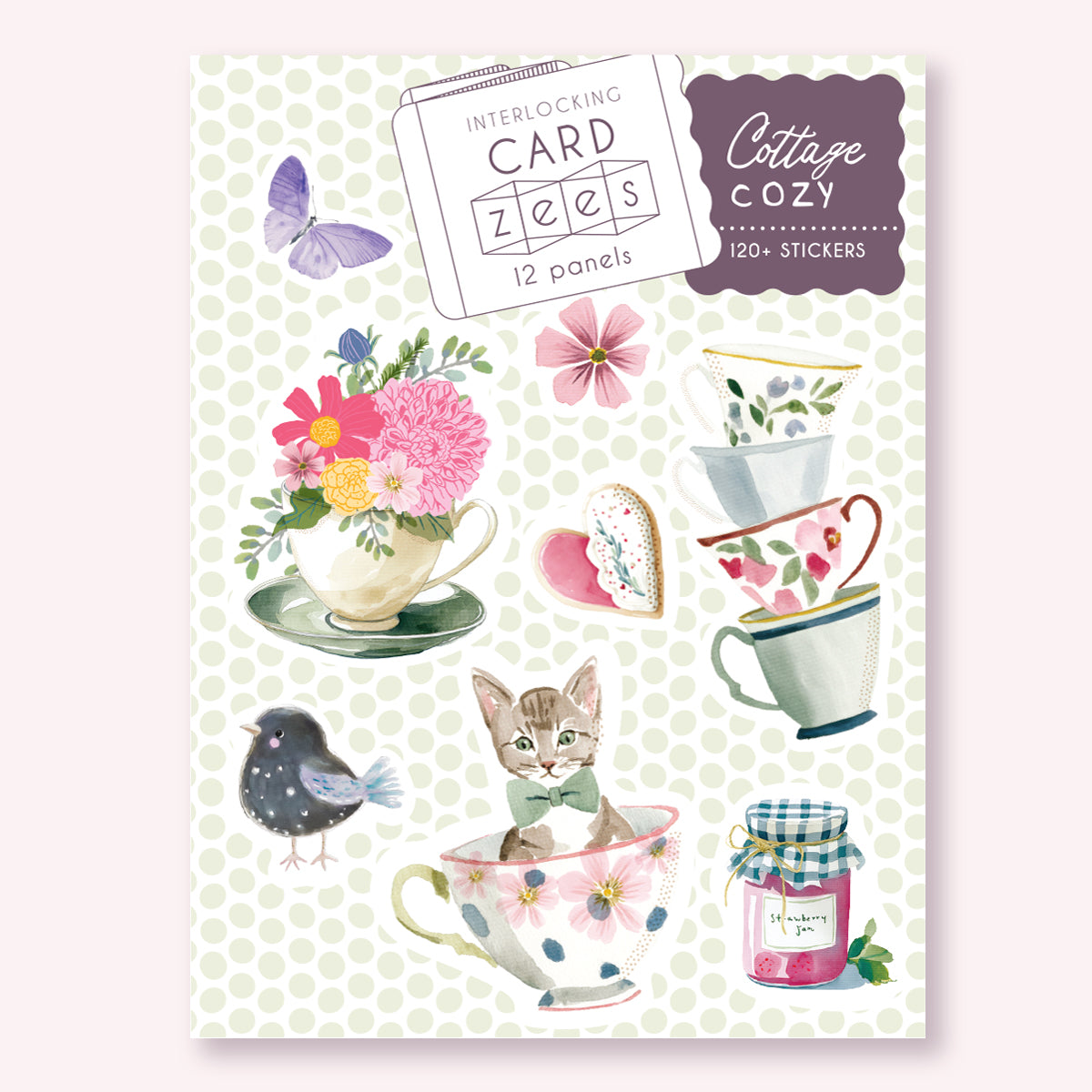 COTTAGE COZY - CARDzees + Stickers Kit