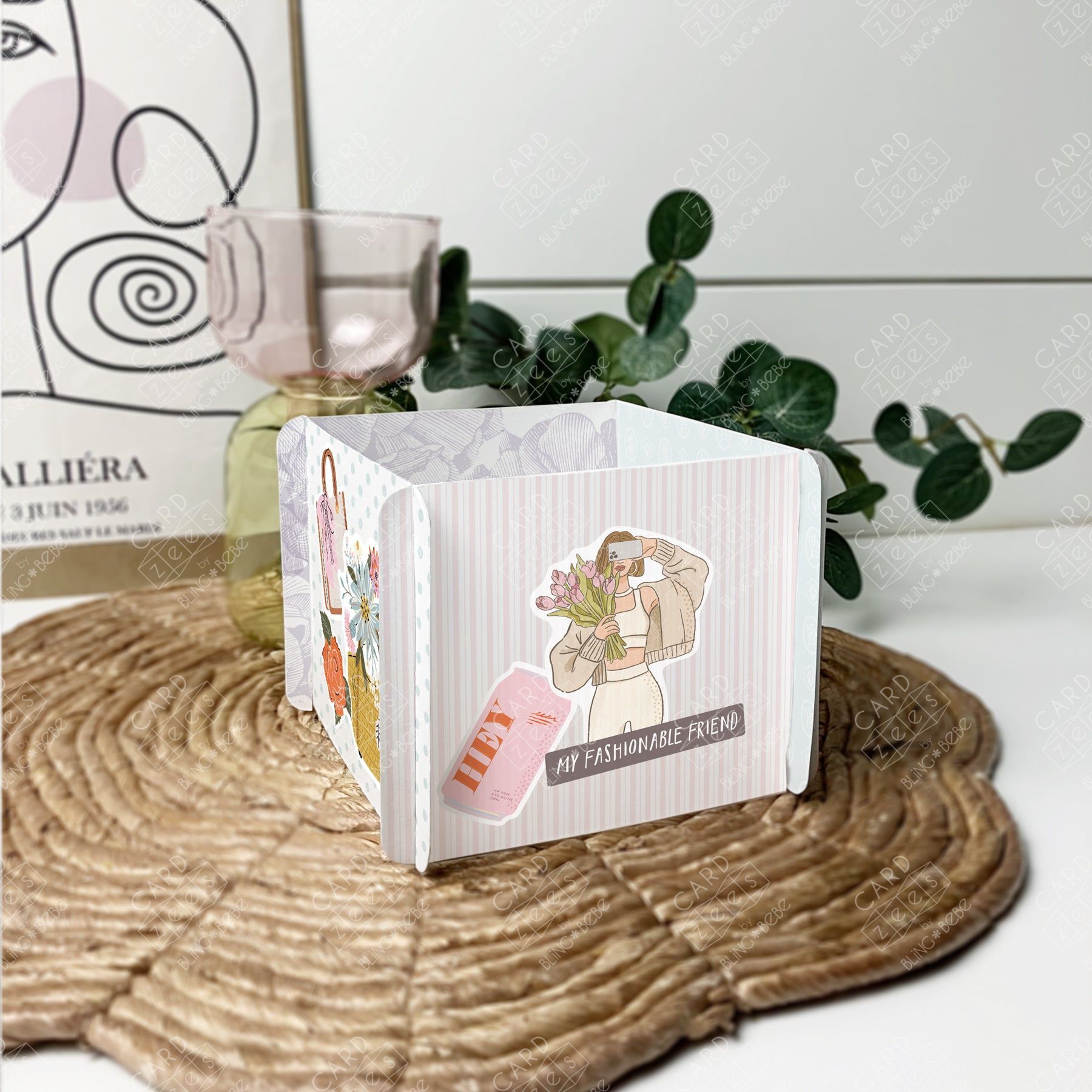 GIRL VIBES - CARDzees  +  Stickers Kit