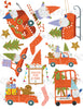 Gnome For Christmas Illustration Sheet - DIGITAL