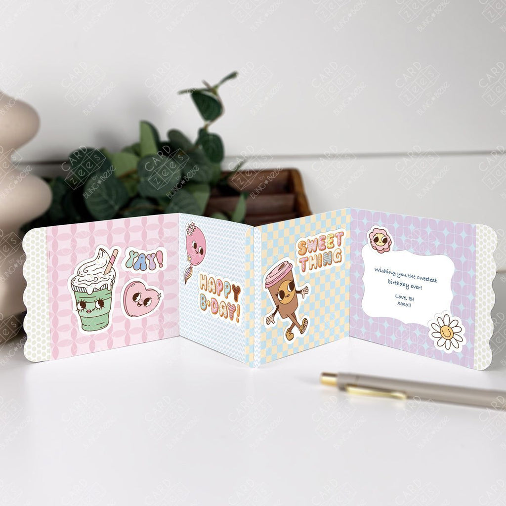 GROOVE THING - CARDzees +  Stickers Kit