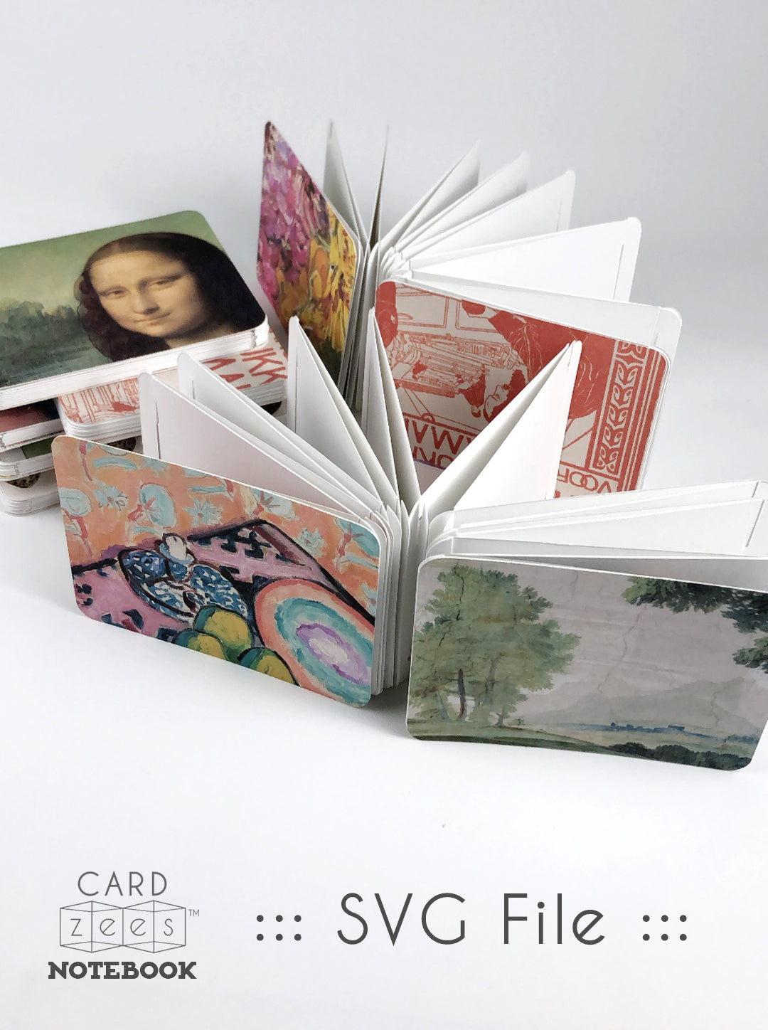 SVG to DIY CARDzees NOTEBOOK