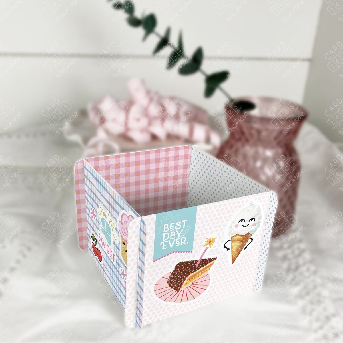SWEET CAKES - CARDzees  +  Stickers Kit