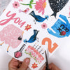 VINTAGE VIBE - CARDzees DIY Zigzag Greeting Card Kit