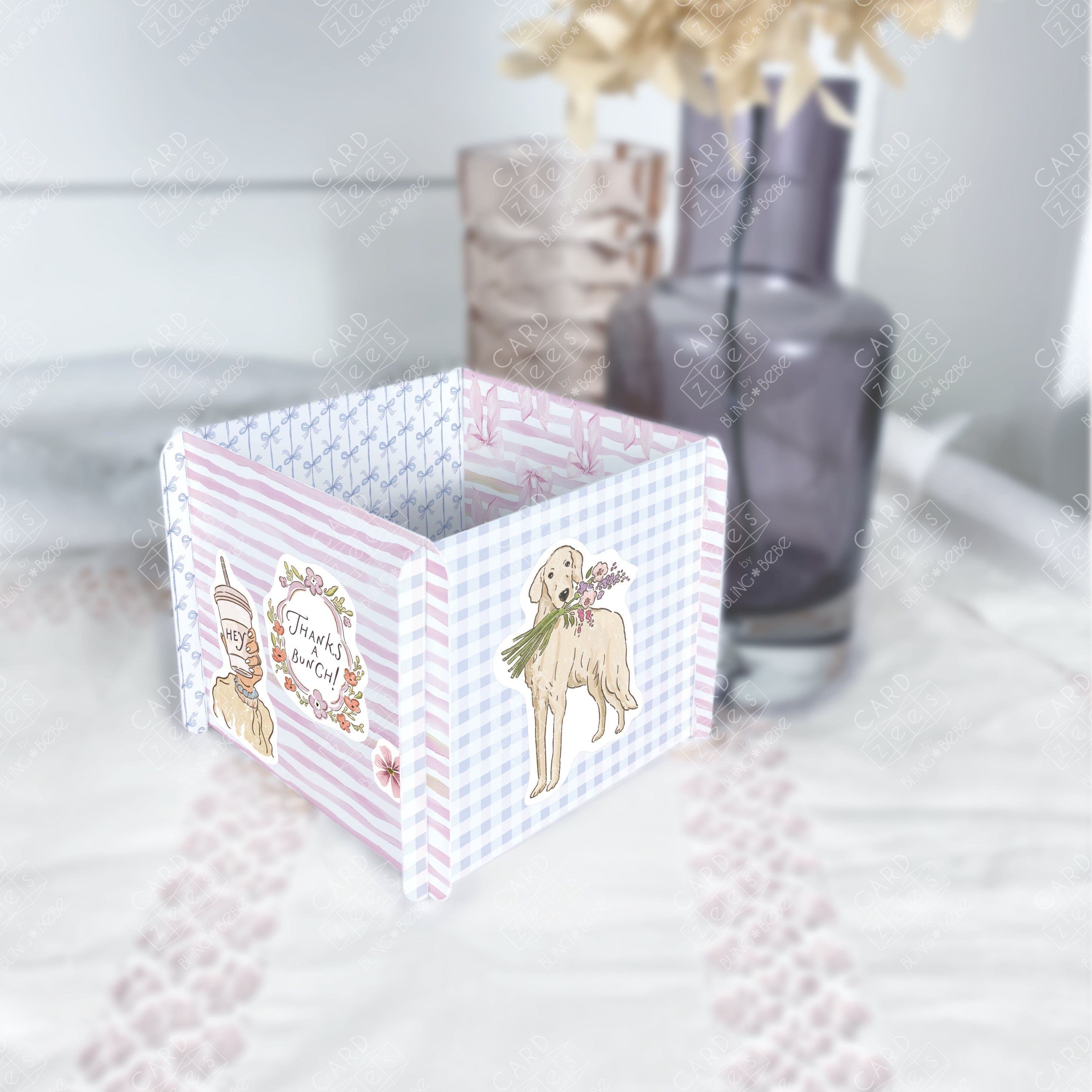 WHIMSY GIRL - CARDzees  +  Stickers Kit