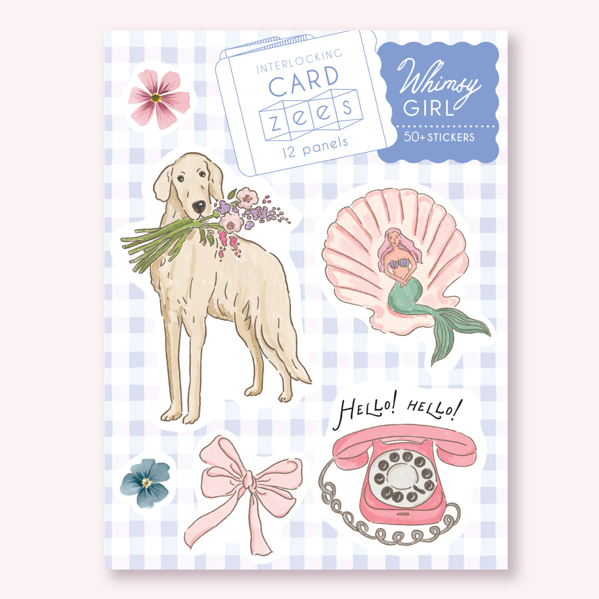 WHIMSY GIRL - CARDzees  +  Stickers Kit