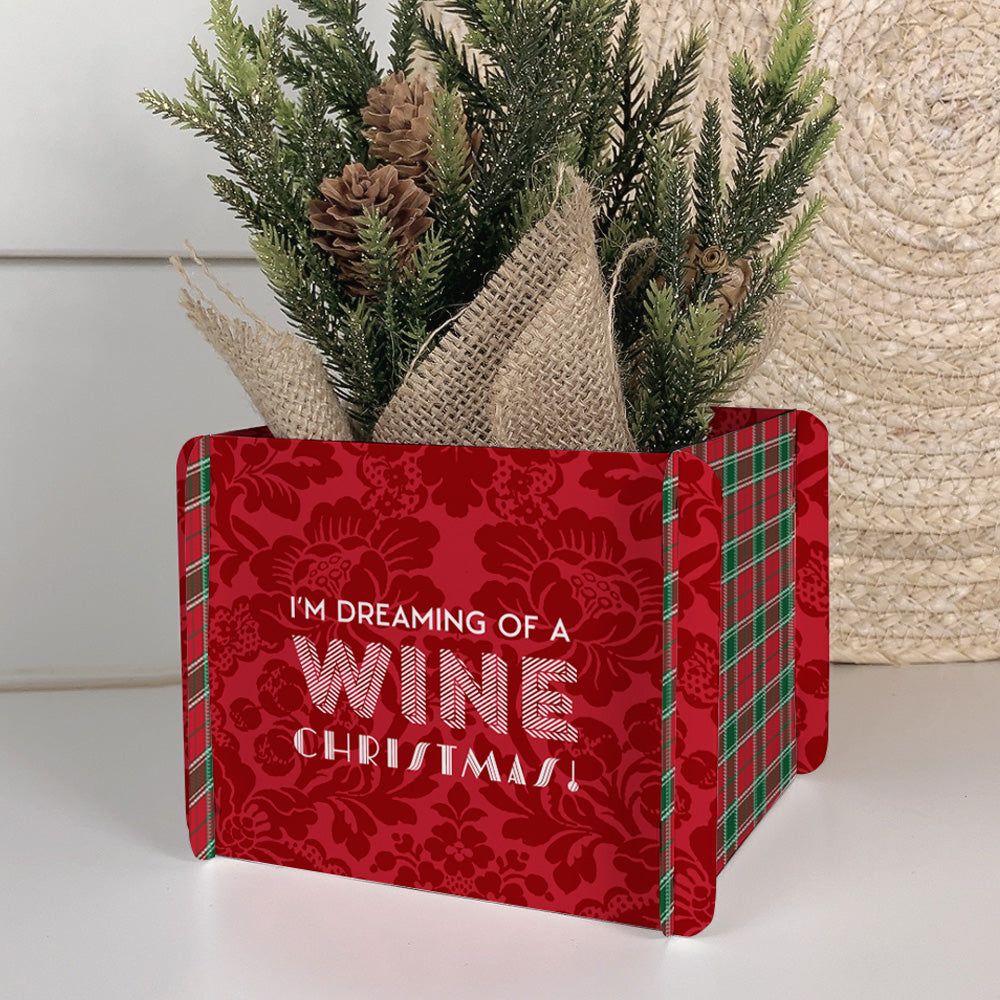 Xmas CARDzees- Wine Christmas