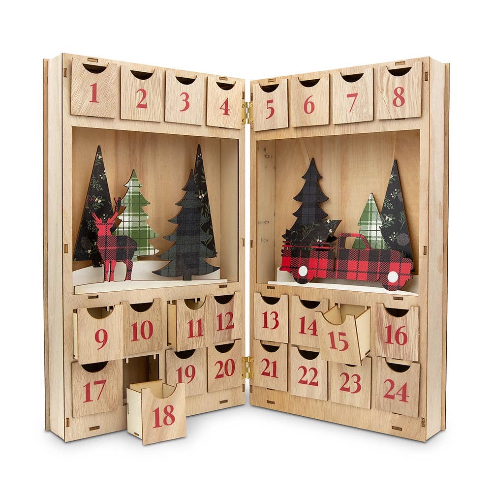 Wooden Advent Calendar-Pick Up Only