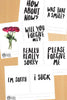 Apology Flashcards - DIY Print-at-Home