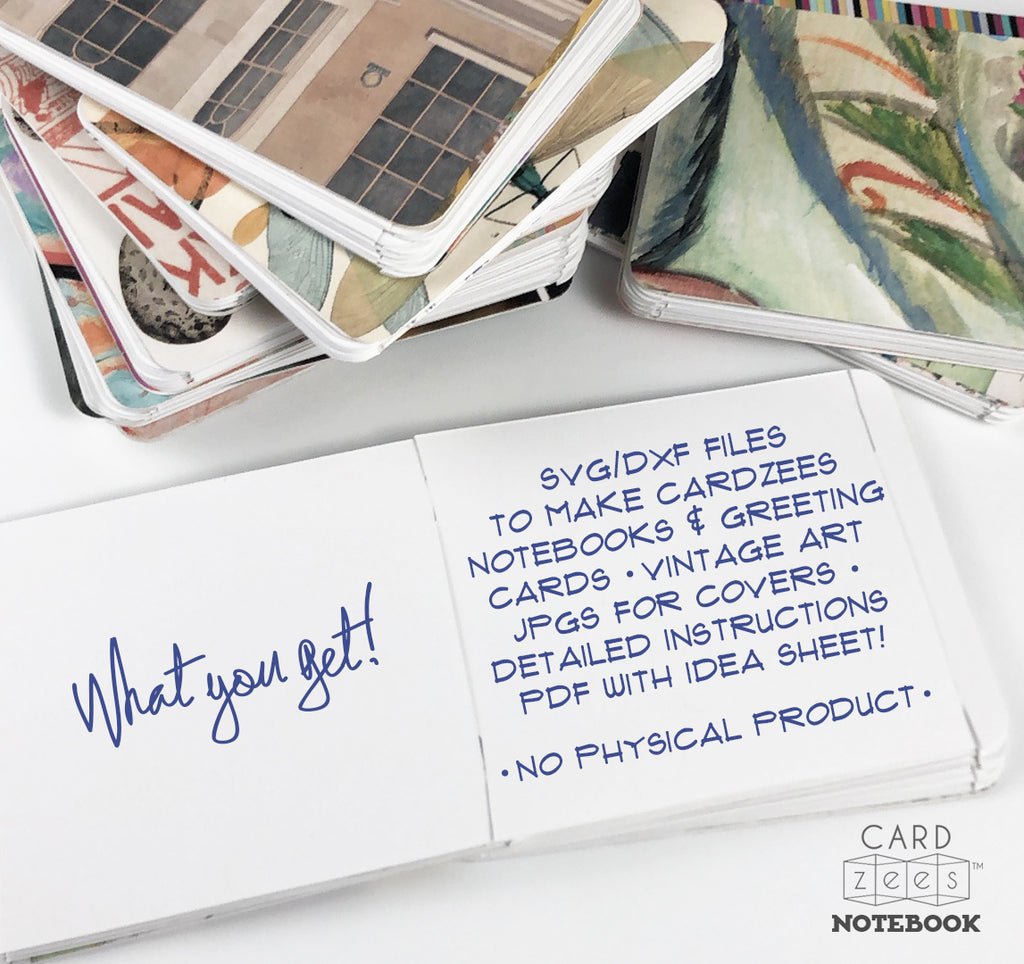 SVG to DIY CARDzees NOTEBOOK