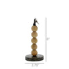 Wood Sphere Clip Stand - small